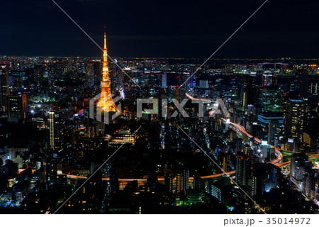 東京の夜景 35014972