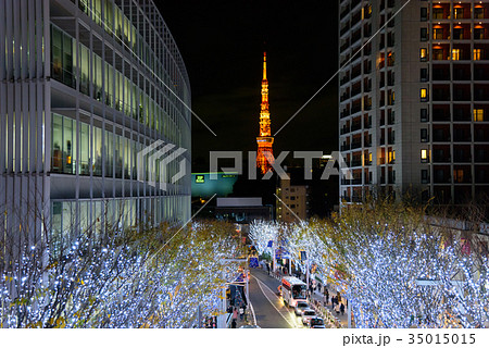 東京　六本木　けやき坂イルミネーション 35015015