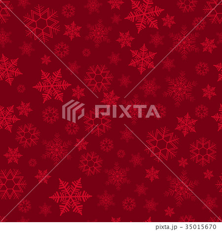 Seamless pattern with snowflakes 35015670