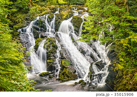 Swallow Falls in Snowdonia National Park 35015906