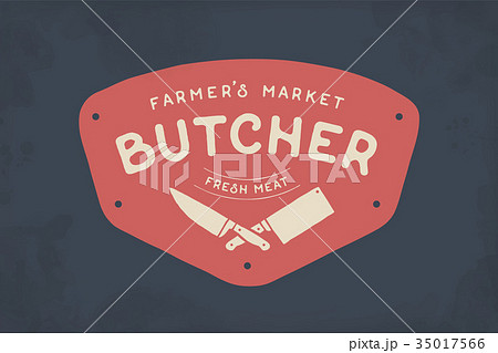 Logo of Butcher meat shop Logo of Butcher meat shop 35017566
