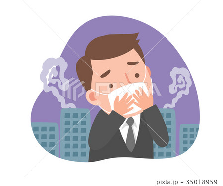 男性 マスク スモッグ 35018959