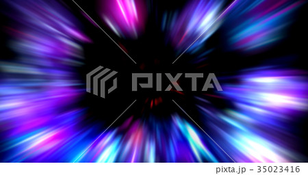 Colorful abstract  radiant flash Explosion 35023416