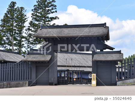 箱根の関所京口御門-27715 35024640