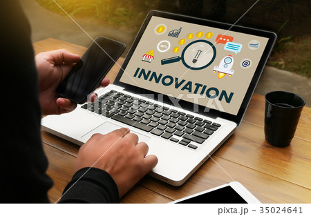 INNOVATION think creative ideas Invent proces 35024641