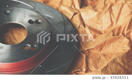 Disc brake it's a part of car use for stop the car 35026551