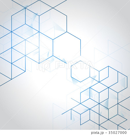 Vector abstract boxes background 35027000