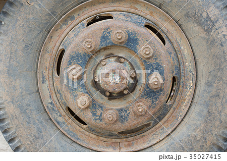 Truck tire with dust 35027415