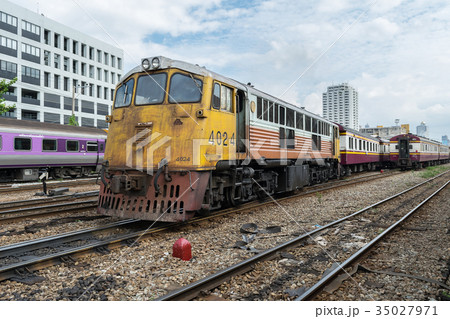 Thai railway train 35027971