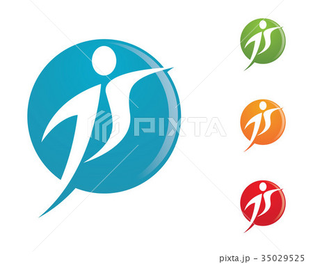 Healthy Life Logo template 35029525