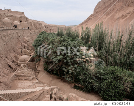 Bezeklik Caves, Turpan, China / 中国新疆トルファン・ベゼクリク千仏洞 Bezeklik Caves, Turpan, China / 中国新疆トルファン・ベゼクリク千仏洞 35032143