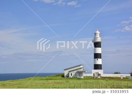 入道埼灯台　男鹿半島 35033955