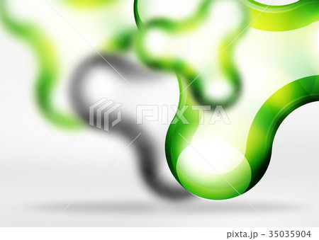 Vector digital 3d space bubble, glass and metallic Vector digital 3d space bubble, glass and metallic 35035904