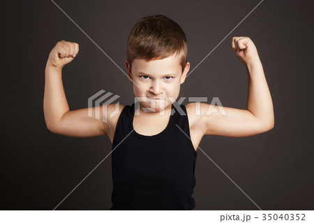 Child. Funny Little Boy.Sport Handsome Boy Child. Funny Little Boy.Sport Handsome Boy 35040352