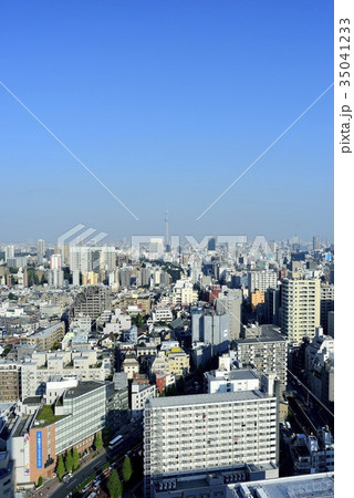 東京 都市風景 東京スカイツリーと街並み 東京 都市風景 東京スカイツリーと街並み 35041233