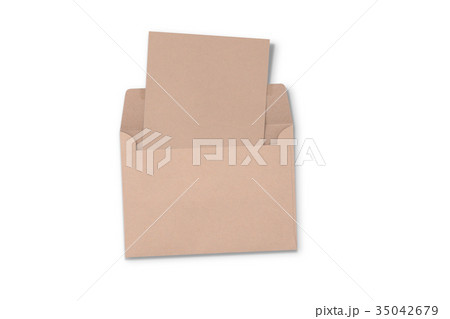 Postcard and Floating Envelope Mockup,blank paper 35042679