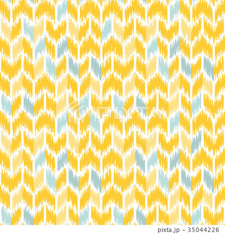 Ikat fabric style, rug texture pattern 35044226