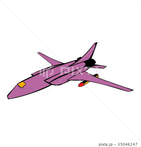 Fighter aircraft icon, icon cartoon Fighter aircraft icon, icon cartoon 35046247