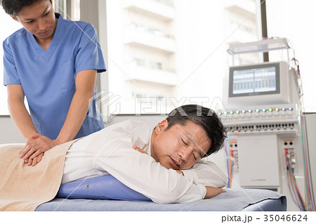 整体 患者 整体師 マッサージ 医療 イメージ 35046624