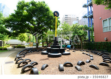 東京都中央区築地　あかつき公園 35046827