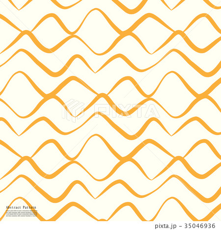 Pattern With Lines Hand Drawn. 35046936