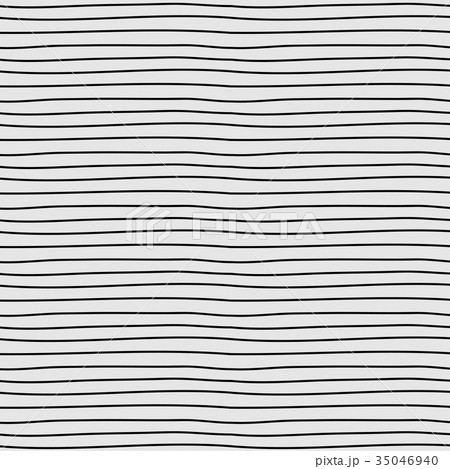 Pattern With Lines Hand Drawn. 35046940