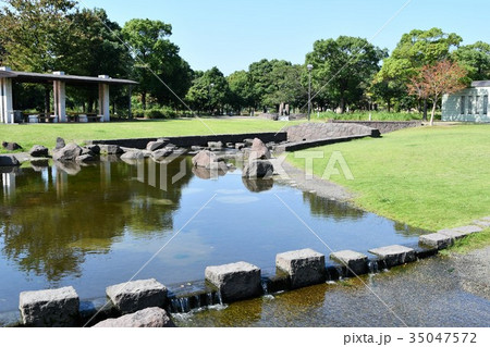 元浜公園 東海市の写真素材