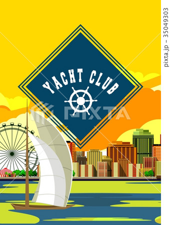 Yacht club flyer 35049303