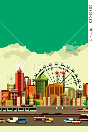 Modern city landscape 35049309