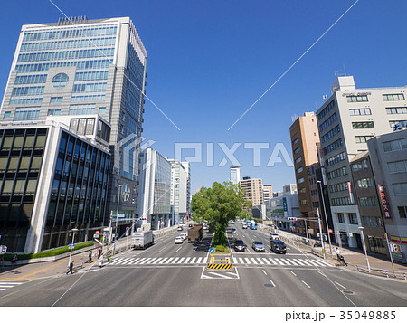 名古屋都市風景 伏見通り 伏見袋町 交差点 名古屋都市風景 伏見通り 伏見袋町 交差点 35049885