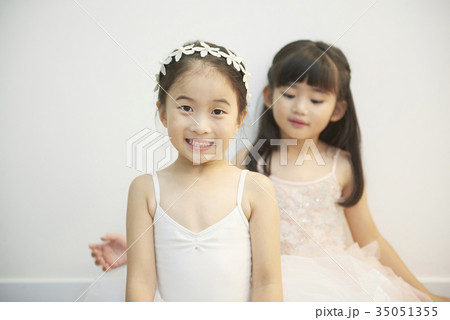 バレエ 少女 子供 35051355