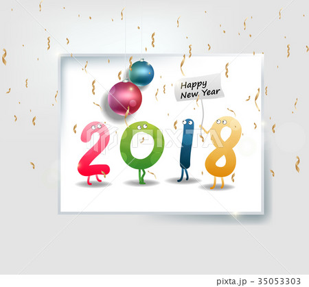 Happy new year 2018  35053303