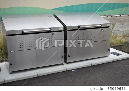 アパートのごみ置き場 35059651