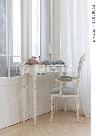 Detail of the interior with the female boudoir 35059652