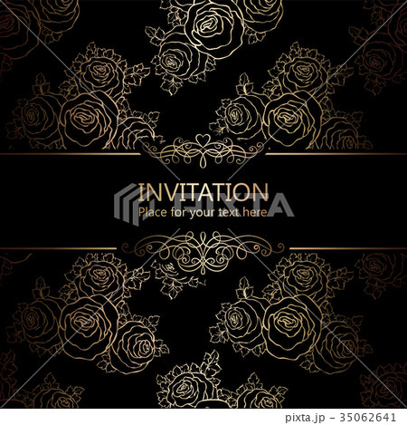 Abstract background with roses Abstract background with roses 35062641