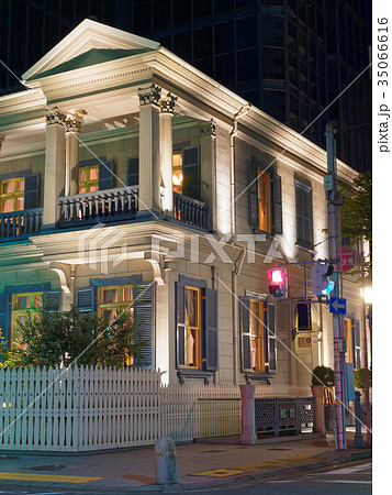 夜の神戸 旧居留地十五番館 35066616