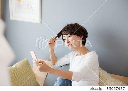 ライフスタイル　女性 35067927