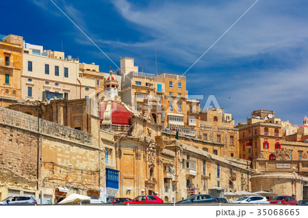Ancient fortifications of Valletta, Malta. Ancient fortifications of Valletta, Malta. 35068665