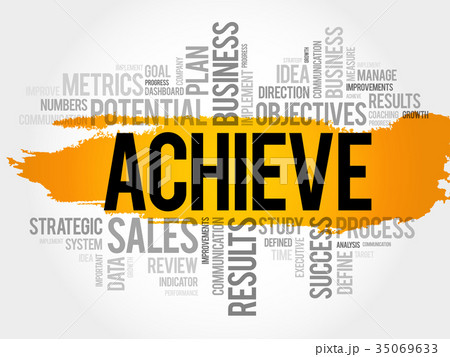 ACHIEVE word cloud collage ACHIEVE word cloud collage 35069633