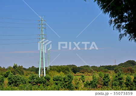 見沼田圃:送電塔 見沼田圃:送電塔 35073859