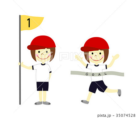 徒競走 女の子 徒競走 女の子 35074528