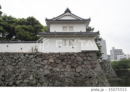 府内城 平櫓跡に復元された東丸二重櫓 府内城 平櫓跡に復元された東丸二重櫓 35075553