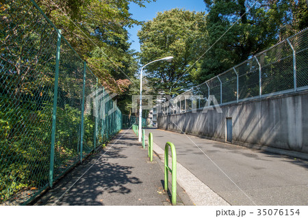 高輪一丁目の高輪皇族邸そばの風景 35076154