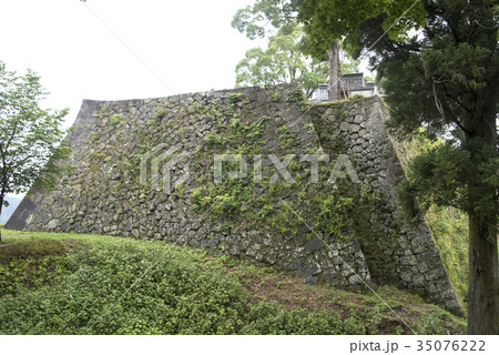 岡城 本丸金蔵の石垣 岡城 本丸金蔵の石垣 35076222
