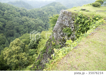 岡城 三の丸高石垣 岡城 三の丸高石垣 35076234
