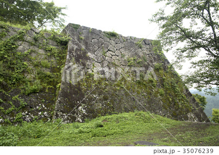 岡城 天守台石垣 岡城 天守台石垣 35076239