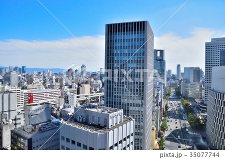 大阪市内の街並み 大阪市内の街並み 35077744