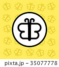 Butterfly icon sign and symbol  35077778