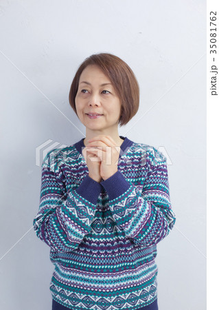 ミドルの女性 ポートレート ミドルの女性 ポートレート 35081762