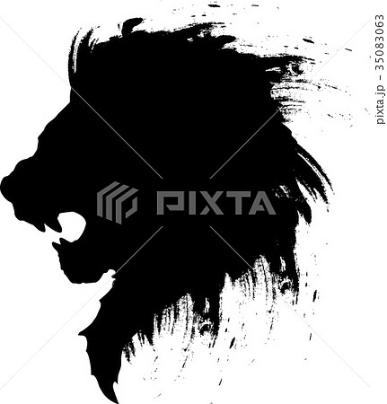 Lion Head Tattoo 3のイラスト素材